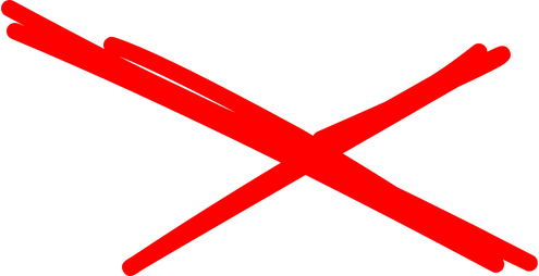 Red X